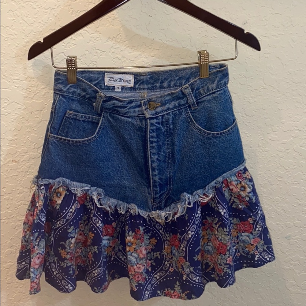 Jean skirt
